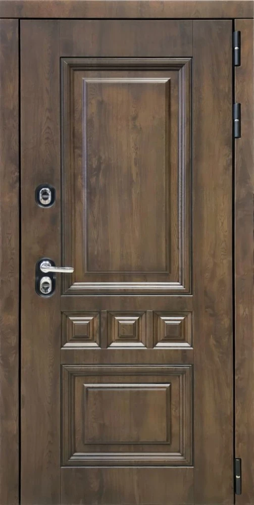 Входная дверь ДвериПРО Аура ФЛЗ-649 Капучино (зеркало) DPRO227856 внешняя сторона