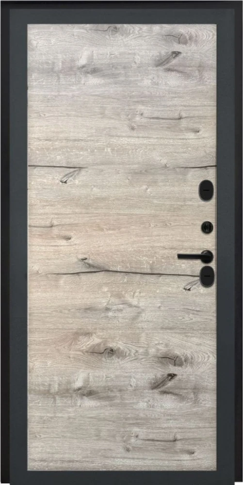 Входная дверь ДвериПРО Л-45 Без фрезеровки Дуб пацифик горизонт DPRO226462 внутренняя сторона